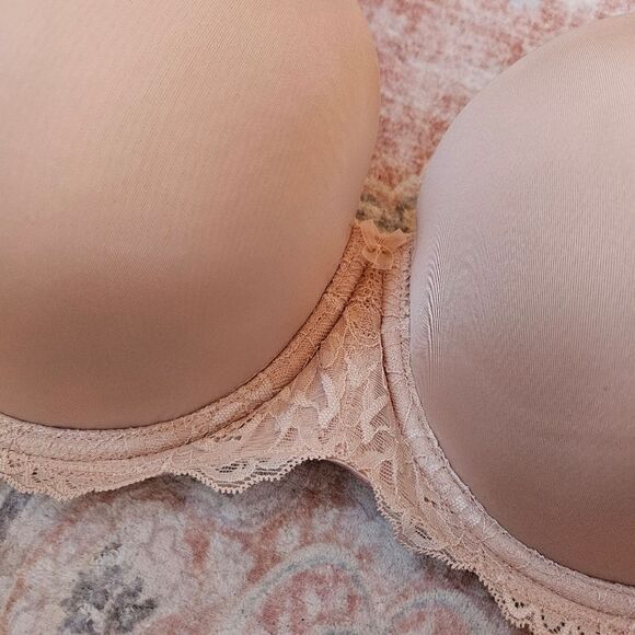 Torrid Lace Trimmed Strapless Bra - Picture 3 of 5